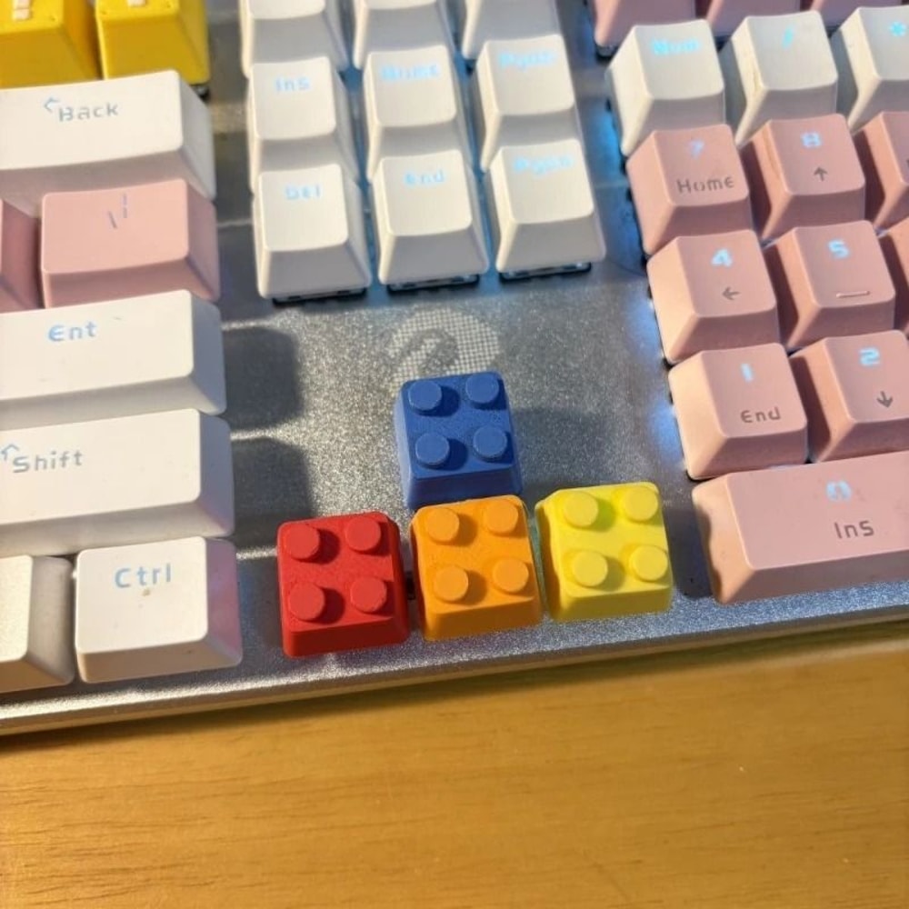 3D Printed WASD Directional Keycaps Set MX Stem Custom Gaming Keyboard Upgrade 0