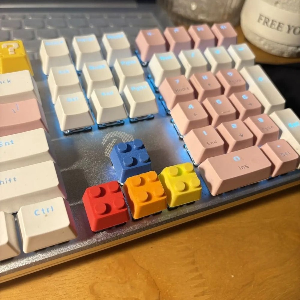 3D Printed WASD Directional Keycaps Set MX Stem Custom Gaming Keyboard Upgrade 8