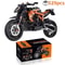 Technical MOC Motorcycle Building Blocks Kit For Creative DIY Assembly 9