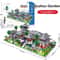 Micro Suzhou Garden LED Building Blocks Set Chinese Architecture Mini Landscape Model 11