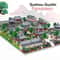 Micro Suzhou Garden LED Building Blocks Set Chinese Architecture Mini Landscape Model 2