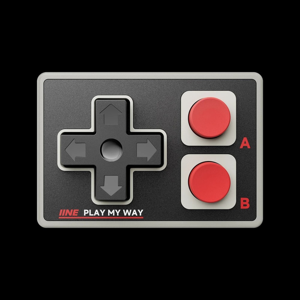 IINE Pocket Mini Bluetooth Game Controller MultiFunction Mobile Remote 7