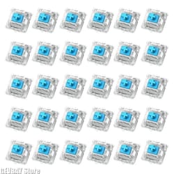 30pcs mechanical keyboard tactile switch set – 2 pin clicker replacement for diy keyboards