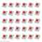 30PCS Mechanical Keyboard Tactile Switch Set 2 Pin Clicker Replacement For DIY Keyboards 3