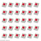 30PCS Mechanical Keyboard Tactile Switch Set 2 Pin Clicker Replacement For DIY Keyboards 3