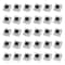 30PCS Mechanical Keyboard Tactile Switch Set 2 Pin Clicker Replacement For DIY Keyboards 7
