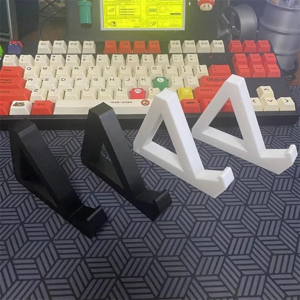 3D Printed Mechanical Keyboard Display Stand Single Layer Desk Storage Rack 4