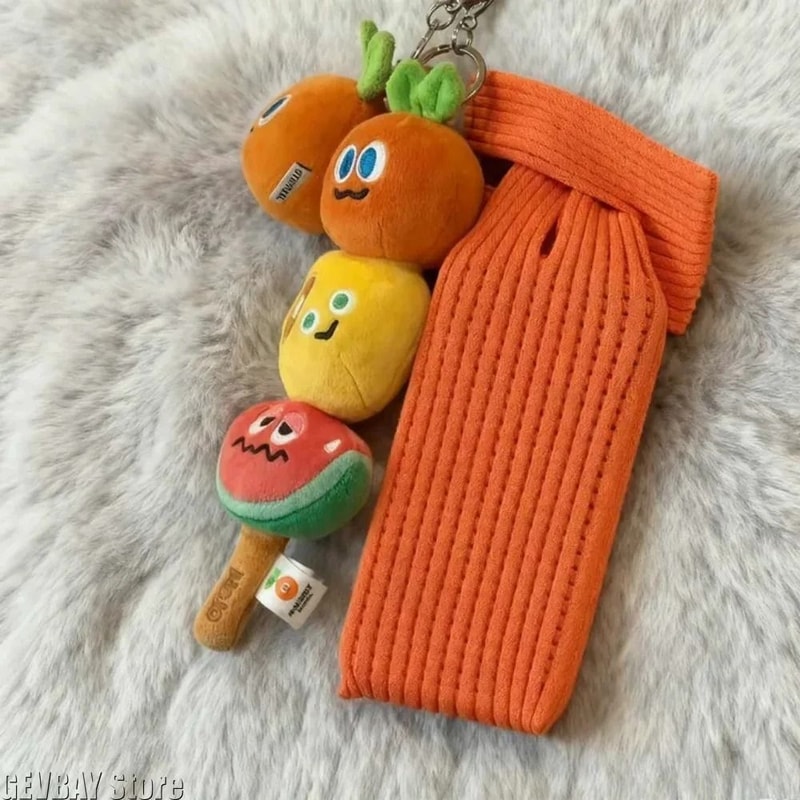 Knitted Crossbody Phone Bag With Strap AntiLost Foldable Mobile Pouch 5