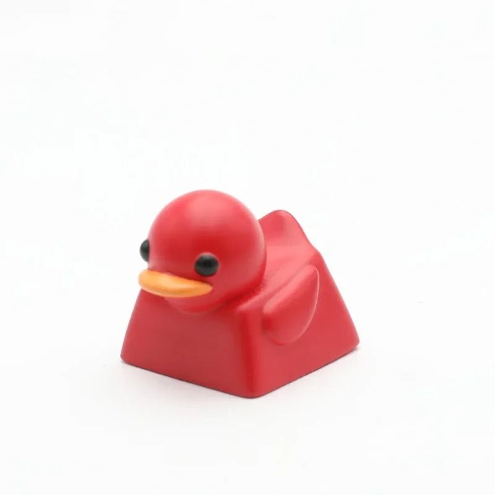 Cute Duck Resin Keycap Cherry MX Artisan Keyboard Cap Decorative Gamer Key 9