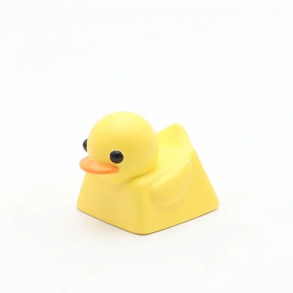 Cute Duck Resin Keycap Cherry MX Artisan Keyboard Cap Decorative Gamer Key 6