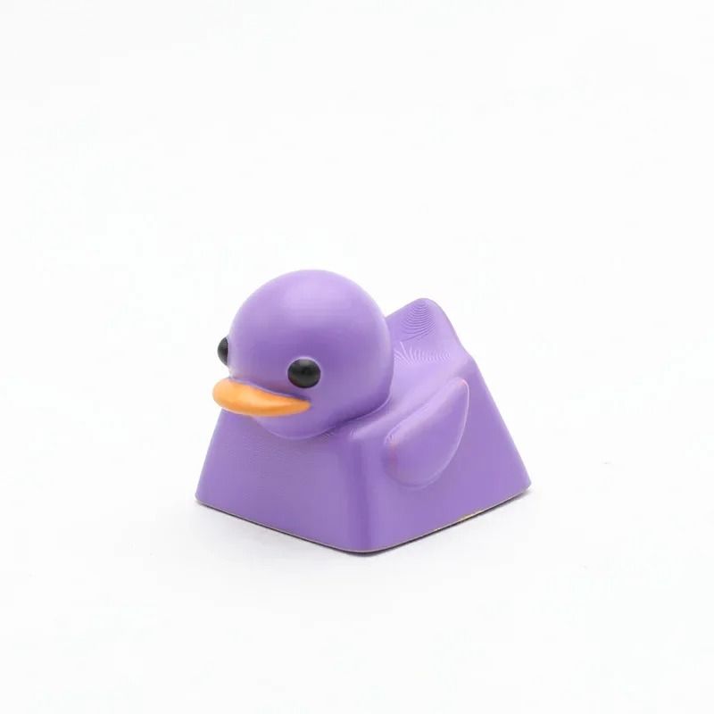 Cute Duck Resin Keycap Cherry MX Artisan Keyboard Cap Decorative Gamer Key 12