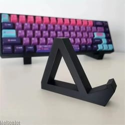 3d printed mechanical keyboard display stand – multi-layer desktop rack holder