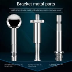 3/8 to 1/4 metal adapter with ball head microphone boom arm mount