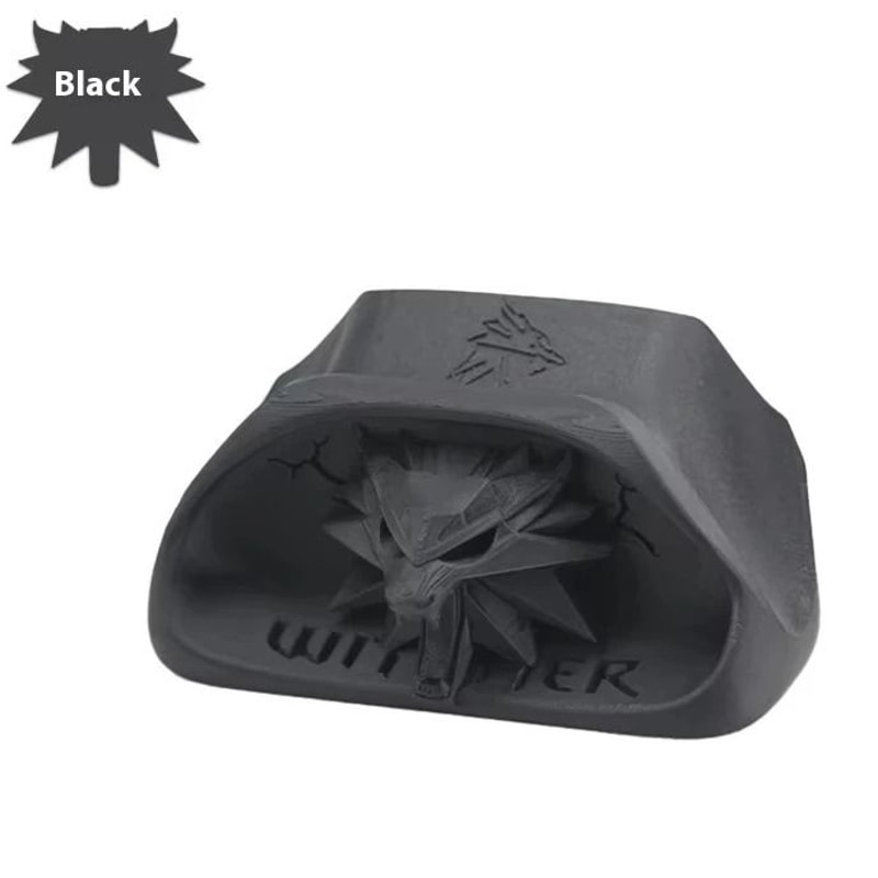 Wizard Wolf Head Controller Stand Xbox Gamepad Display Holder Desk Decor 7