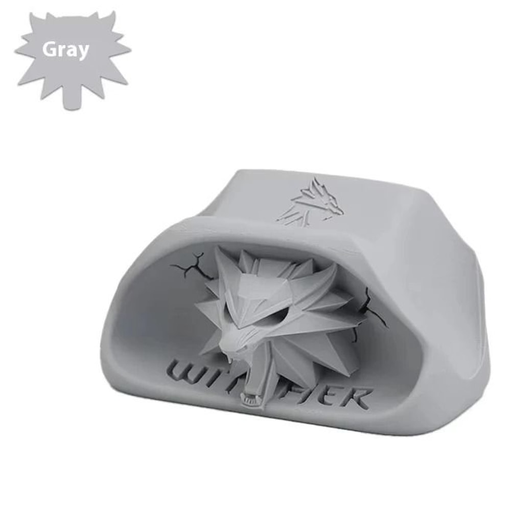 Wizard Wolf Head Controller Stand Xbox Gamepad Display Holder Desk Decor 8