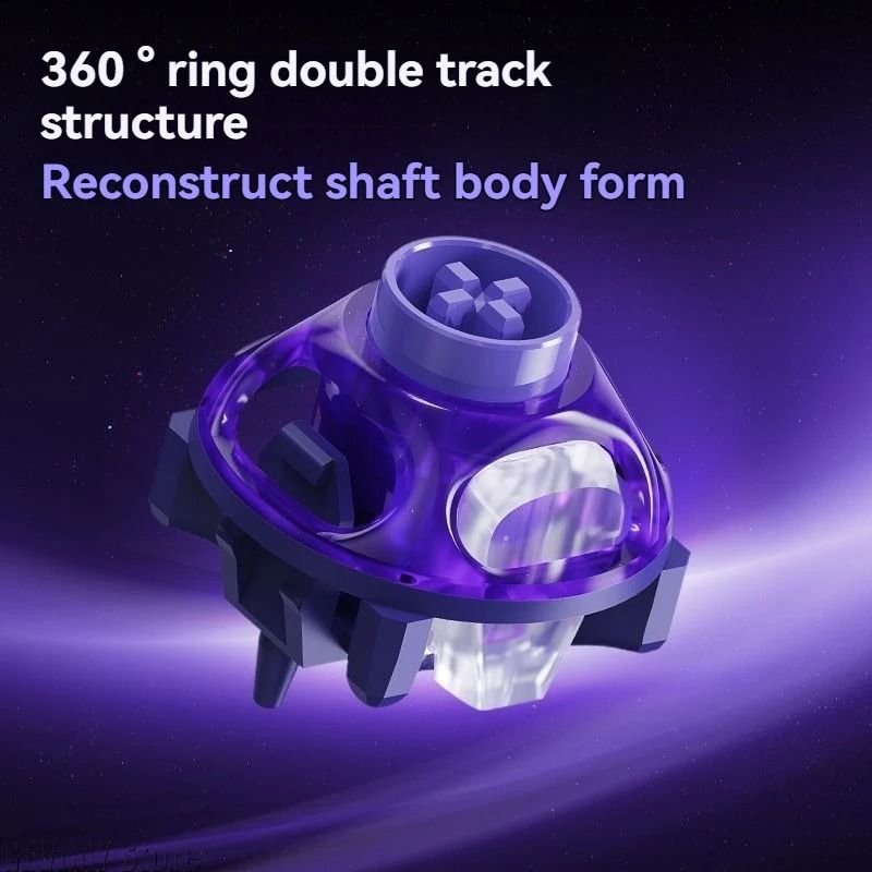 UFO Magnetic Linear Switch 40gf Hall Effect Deep Clacky Keyboard Switch 1