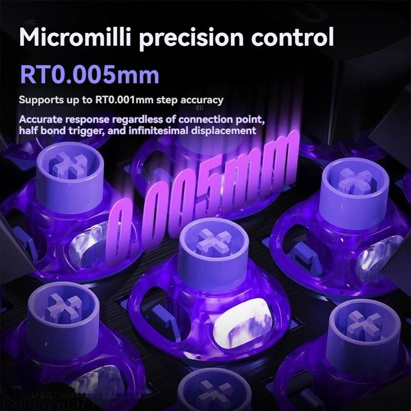 UFO Magnetic Linear Switch 40gf Hall Effect Deep Clacky Keyboard Switch 2