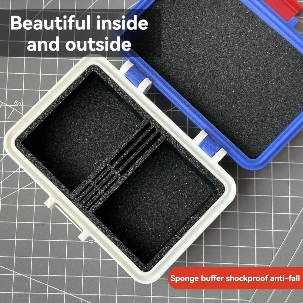 MoistureProof Camera Battery Storage Box DSLR Battery Protective Case 5