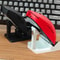 3D Printed Gaming Mouse Display Stand With NonSlip Base And Receiver Holder 0
