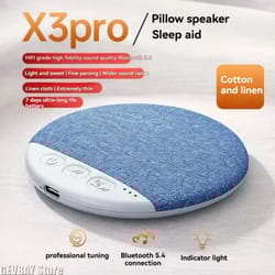 x3pro under pillow bluetooth speaker sleep sound machine with white noise timer