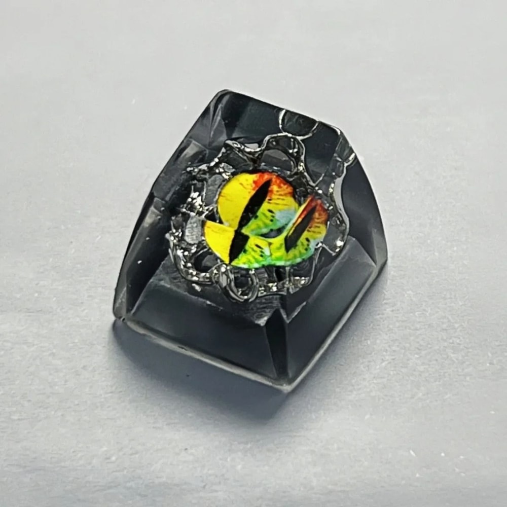 Evil Eye Resin Artisan Keycap 3D Halloween Custom Mechanical Keyboard Keycap 9