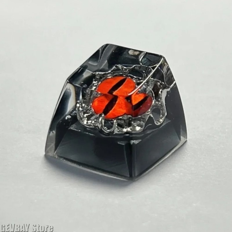 Evil Eye Resin Artisan Keycap 3D Halloween Custom Mechanical Keyboard Keycap 5