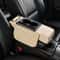 Car Console Armrest Booster Cushion With Storage Cup Holder Tissue Organizer 6