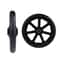 Heavy Duty Wheelchair Front Caster Wheel Solid Tire Replacement 6 7 8 Inch 12