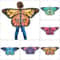 FlutterDream Kids Butterfly Wings Cape Fairy Costume Cloak 0
