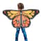 FlutterDream Kids Butterfly Wings Cape Fairy Costume Cloak 1