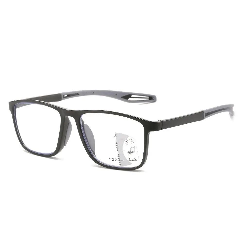 TR90 Progressive Multifocal Reading Glasses Anti Blue Light Ultralight Eyewear 6