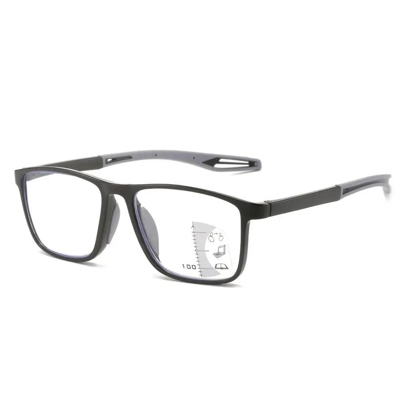 TR90 Progressive Multifocal Reading Glasses Anti Blue Light Ultralight Eyewear 6