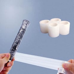 gripflex anti-slip badminton racket overgrip towel wrap with transparent backing