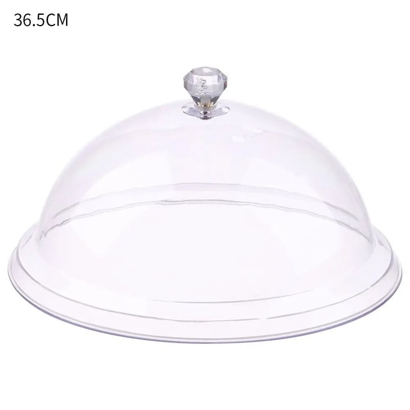 Acrylic Cake Dome Cover Round Dessert Display Food Protector With Lid 10