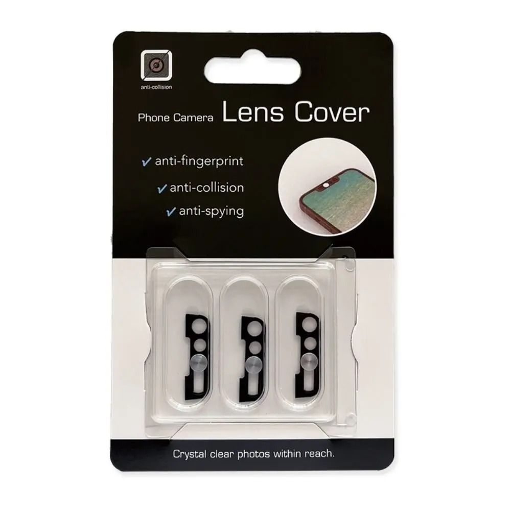 3PCS Metal Webcam Privacy Cover Slider For IPhone 14 Series Camera Protection 9