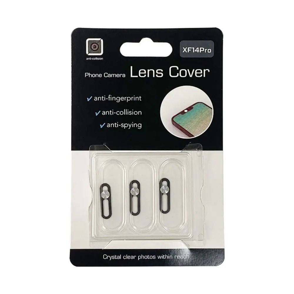 3PCS Metal Webcam Privacy Cover Slider For IPhone 14 Series Camera Protection 6