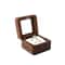 Rustic Wooden Engagement Ring Box For Couples Wedding Gift 12