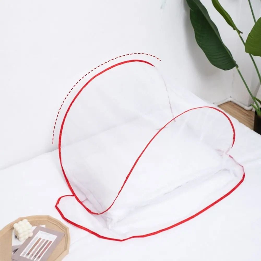 Portable PopUp Mini Mosquito Net Head Cover Lightweight Foldable Face Protection Net 6
