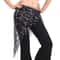 Sequin Tassel Belly Dance Hip Scarf Waist Belt For Women Performance Costume 12