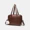 Japanese Style JK PU Leather Crossbody Shoulder Handbag For Women 2