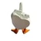 Funny Middle Finger Duck Resin Statue Cute Desk Decor Gag Gift Ornament 2