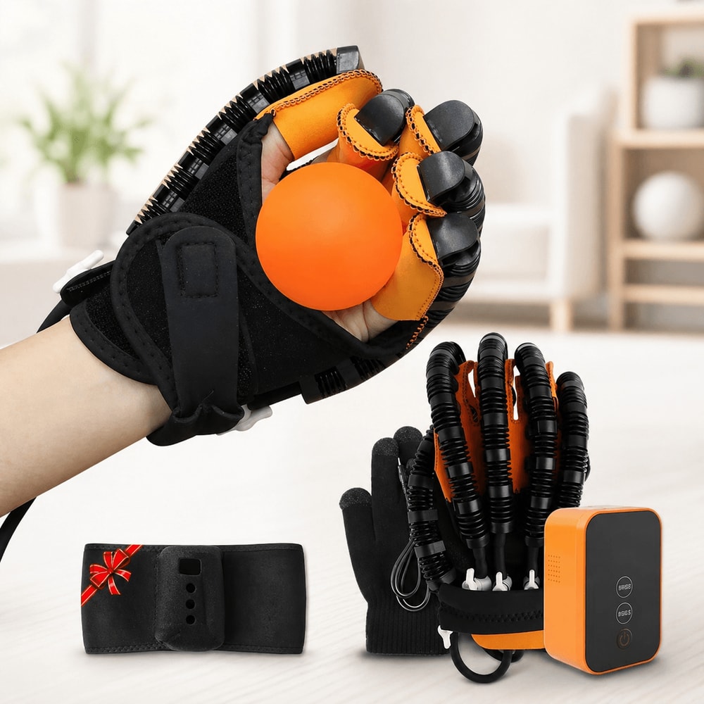 Smart Rehabilitation Robot Gloves For Stroke Recovery Hand Therapy Finger Massage 0