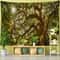 Towering Forest Tree Tapestry Boho Psychedelic Wall Hanging Nature Mural 9