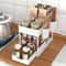 Double Layer Under Sink Organizer PullOut Drawer Rack With Hooks Multifunctional Storage System 3