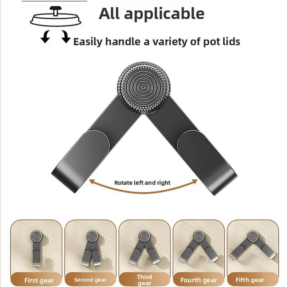 NoDrill Wall Mounted Pot Lid Rack MultiPurpose Cutting Board Holder SpaceSaving Kitchen Organizer 5