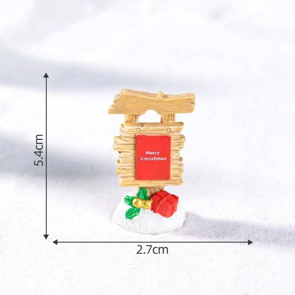 Mini Resin Road Sign Fairy Garden Decor DIY Micro Landscape Dollhouse Ornament 8