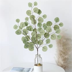 artificial eucalyptus vine garland realistic greenery decor