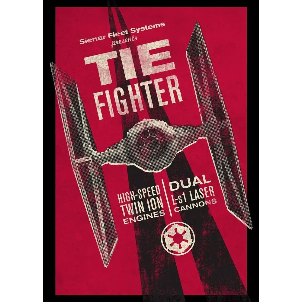 Galactic Retro Propaganda Canvas Poster Space Movie Wall Art 10