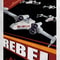Galactic Retro Propaganda Canvas Poster Space Movie Wall Art 16