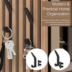 no-drill acoustic panel hooks set soundproof panel mounting clips for home studio & office